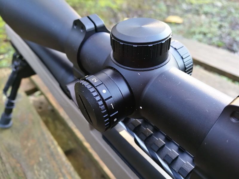 BUSHNELL ENGAGE 3-12x56 German 4 Torretas Cubiertas